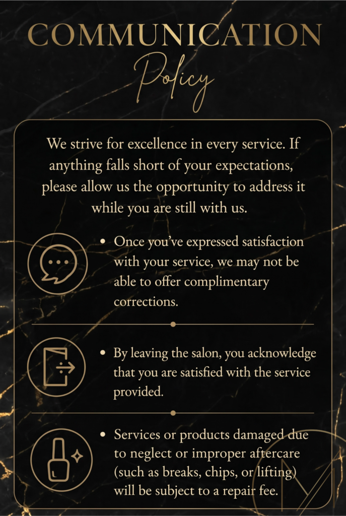 COMMUNICATION POLICY