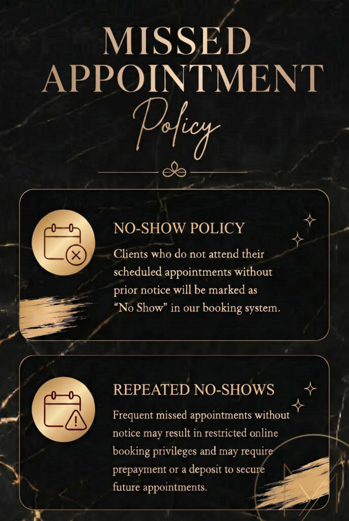 missed appointment policy mlux
